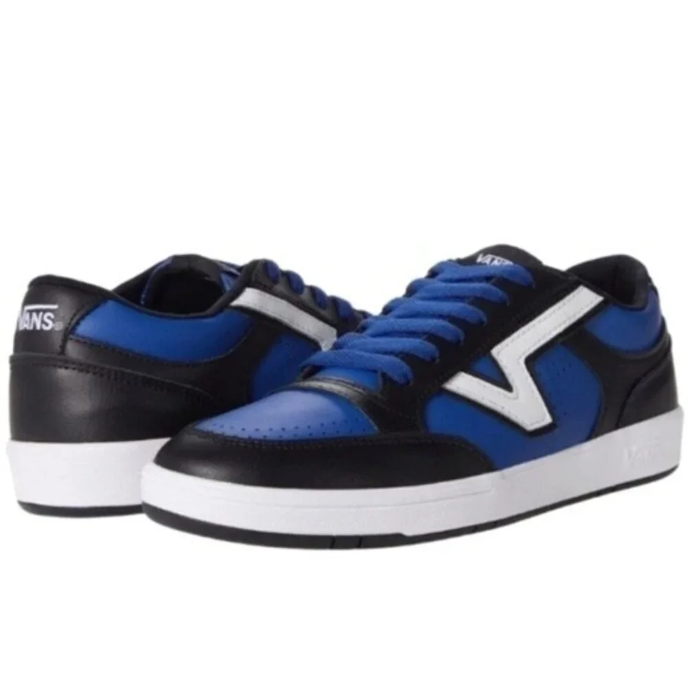 Vans Lowland Black Blue‎ Shoes Size 10 New